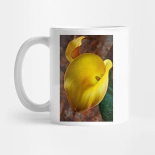 Yellow Calla Lilly Mug